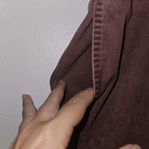 Peter Millar Chino Pants Mens 34x31 Burgundy Pima Cotton Preppy Classic Golf - Picture 5 of 9